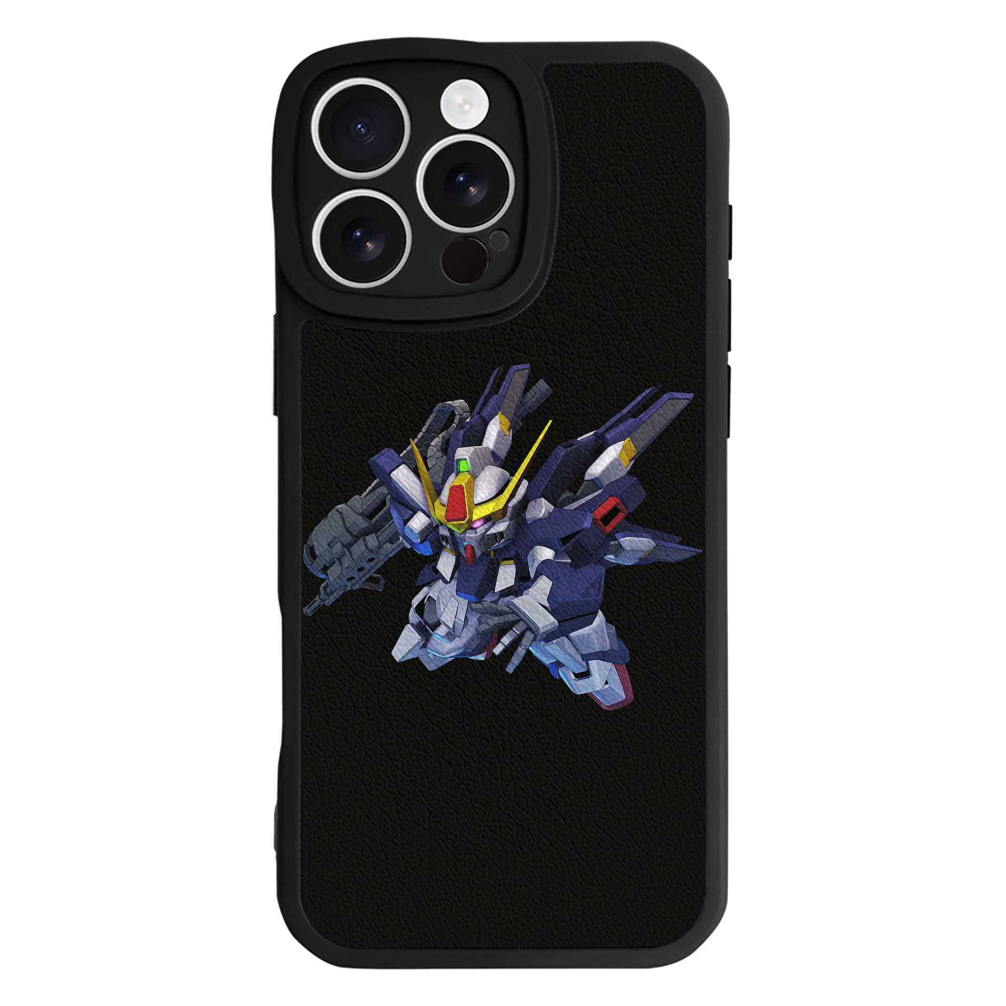 （画像用） 機動戦士ガンダム Mobile Suit Gundam 【iPhone 16シリーズ対応】シリコンスマホケース（レザー調） 材質：シリコン